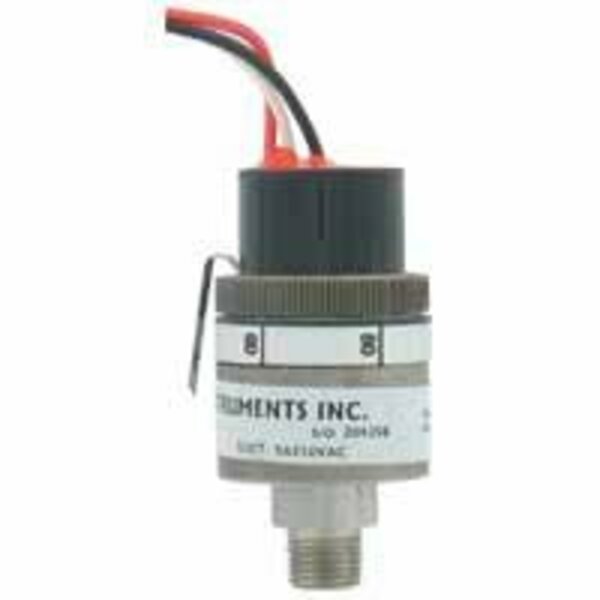 Dwyer Instruments Miniature Adjustable Pressure Switch, Vac Sw 228 In Hg 5 A AVS-150
